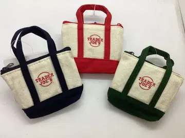TRADER JOE'S 미니 토트백 + 에코백 3종 세트