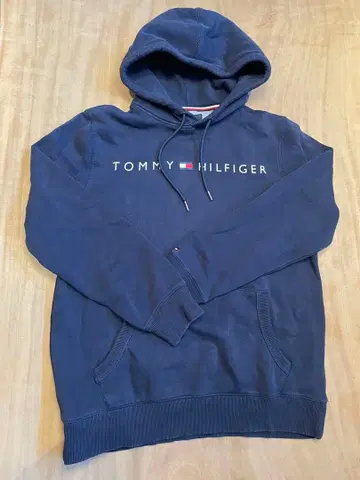 TOMMY HILFIGER 네이비 후드티 L