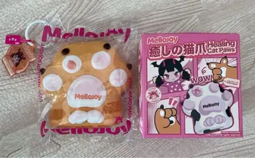 mellojoy 메로조이 스퀴즈 힐링 고양이 발톱 브라운 태비