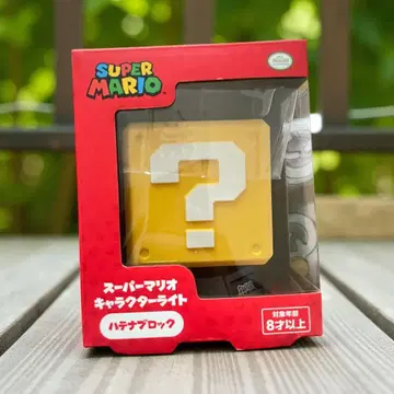 슈퍼 마리오 캐릭터 라이트 물음표 블록