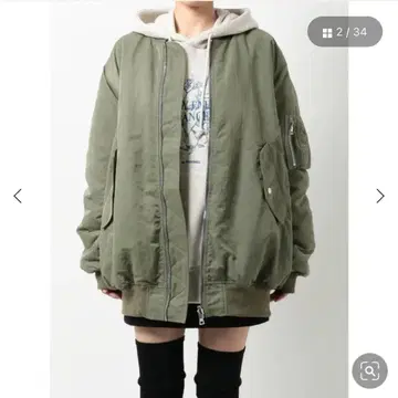 에모다 EMODA 벌룬 오버 MA-1