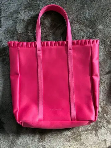 질스튜어트 핑크 토트백