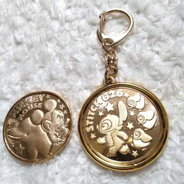 니가타 미키마우스 디즈니 기념 메달 2점