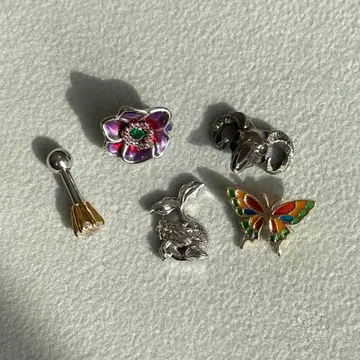 MEDI STORE 메디스토어 실버 925 14게이지 귀걸이 묶음 판매