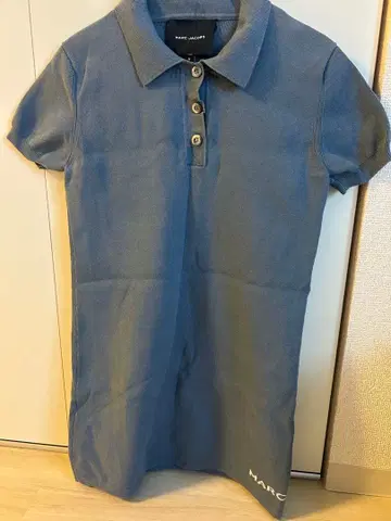 MARC JACOBS 그레이 폴로 셔츠 원피스