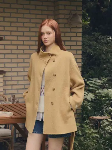 [ TWEE ] 베이지 숏코트