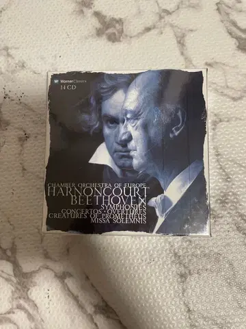 베토벤 전집 14CD 니콜라우스 하르모니움