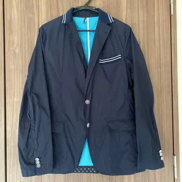 바니스뉴욕 네이비 테일러드 자켓 나일론 자켓