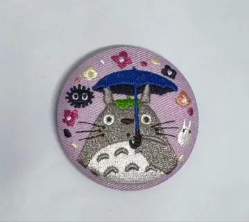 스튜디오 지브리 토토로 자수 브로치