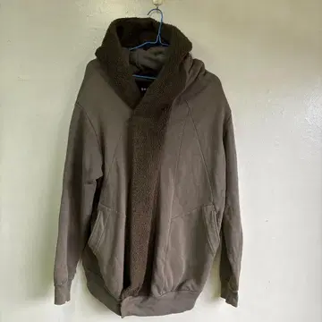 gomme 후드 부착 퍼 후디