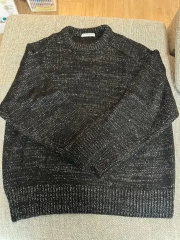 블랙 라메 니트 beauty & youth united arrows