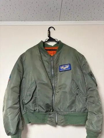 US AIR FORCE MA-1 플라이트 자켓