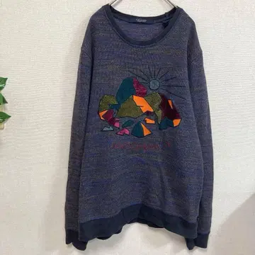 SCOTCH&SODA 긴팔 니트 자수 네이비 L