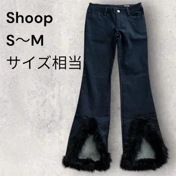 Shoop 플레어 데님 팬츠 S~M 사이즈
