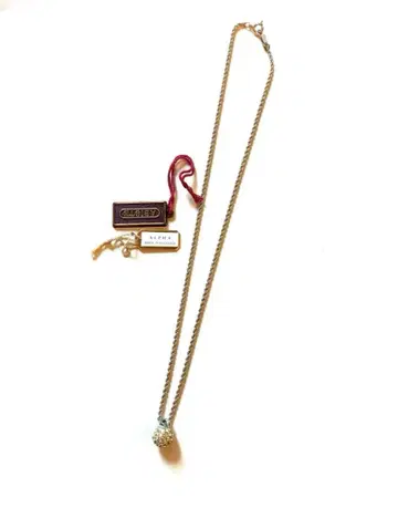 알파 주얼리 빈티지 목걸이 아비스테 실버 파베