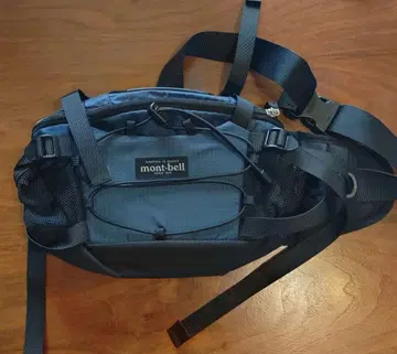 몽벨 바디백 블랙 숄더