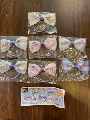 리틀트윈스타 리본 머리끈 산리오 키키라라 하마즈시