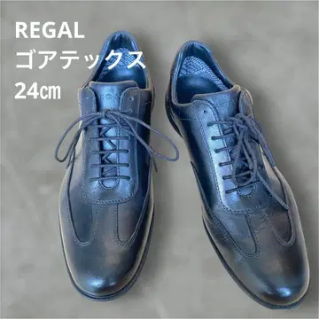 [ 컨디션 최상 ] REGAL 고어텍스 53NR 가죽 블랙 24cm