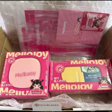 mellojoy 호화 수플레 스트로베리, 버터 세트