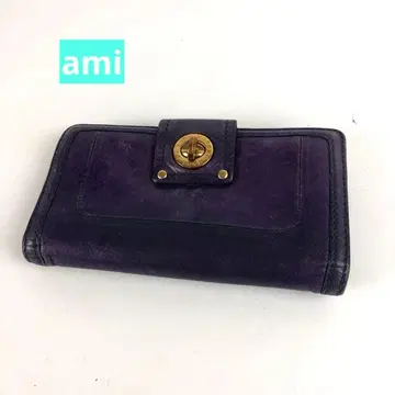 MARC JACOBS 마크제이콥스 장지갑 퍼플 여성용