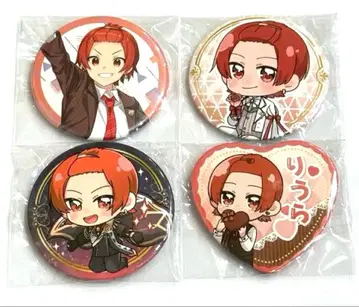 이레귤러 캔뱃지 랜덤 류라 4개 세트