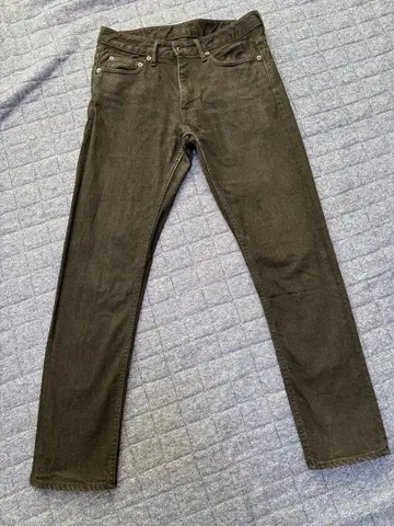 재팬 블루 진스 블랙 데님 팬츠 29인치