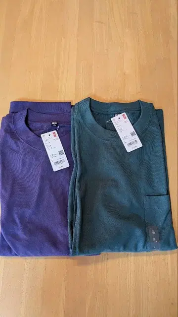 유니클로 워시 코튼 쿨넥 T L 사이즈