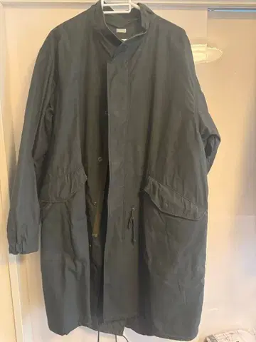 아프레쎄 a.presse 모즈 코트 사이즈 2 다크 그린