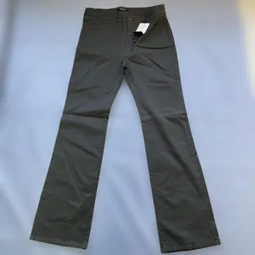 사순 다크 그레이 스트레이트 치노 팬츠 35 사이즈 부츠 컷