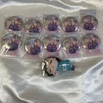 명탐정 코난 반짝이는 채광 캔뱃지 컬렉션 신이치 & 란 시크릿