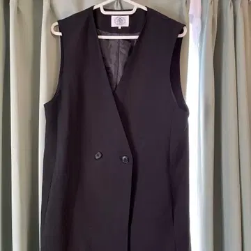 블랙 더블 버튼 베스트