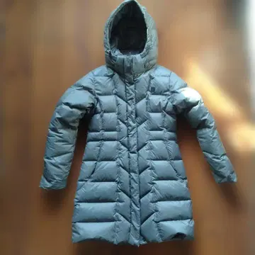 THE NORTH FACE 후드 부착 다운 자켓 90 사이즈 그레이