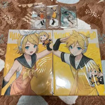 빌리지가드 VOCALOID 아크릴 스탠드 클리어 파일