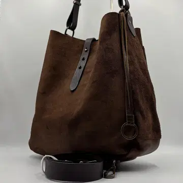 레어 필슨 3way 숄더백 브라운 스웨이드 가죽 USA제