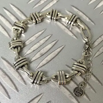 하드웨어 실버 925 팔찌 실버 체인 c009