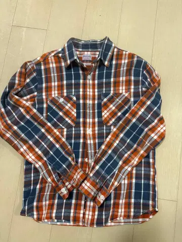 STANNDARD CALIFORNIA 체크 플란넬 셔츠 M