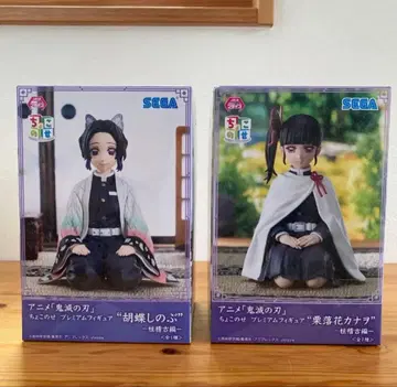 귀멸의 칼날 피규어 세트 코쵸우 시노부와 츠유리 카나오