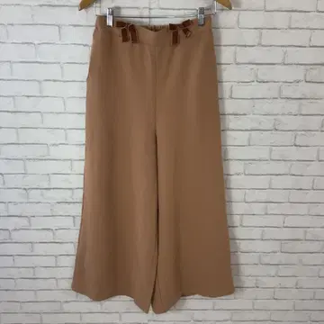 11.21 h883 앤드러브 와이드 팬츠 L 리본