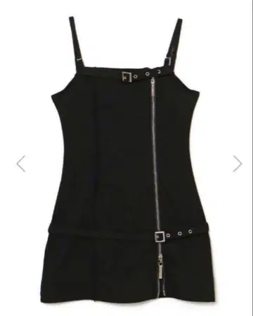 melt the lady skinny belt slit dress