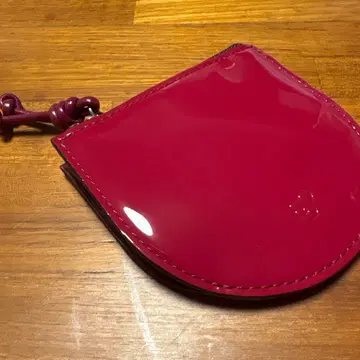 epoi 그레이 코인 케이스 소가죽 마젠타