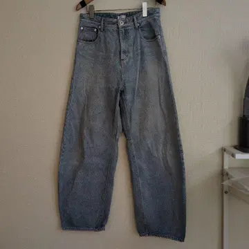 PASSIONE 하이웨스트 와이드 데님