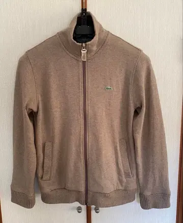 LACOSTE 브라운 집업 스웨터 사이즈 3