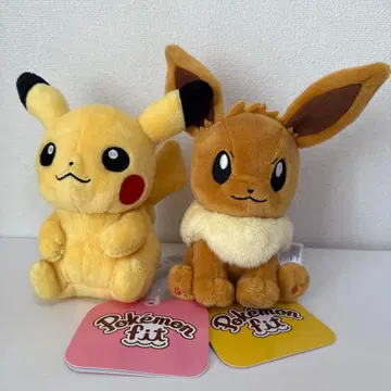 포켓몬 핏 피카츄 이브이 봉제 인형
