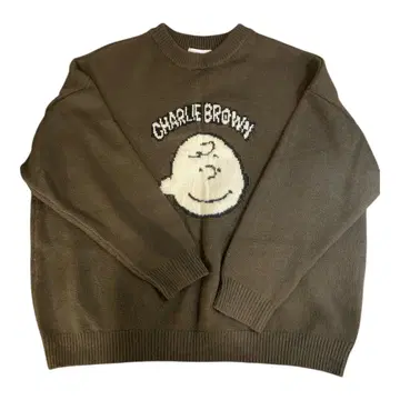 FREAK'S STORE 찰리 브라운 니트 L 사이즈 루즈핏