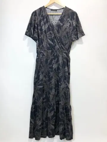 DAMA collection 올 패턴 프릴 카슈쿨 원피스 L