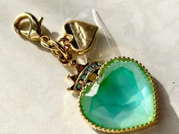 사만다 타바사 쁘띠 초이스 쁘띠 컬러 컬렉션 스카이블루 하트 참