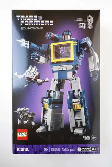 레고 트랜스포머 사운드웨이브 레고