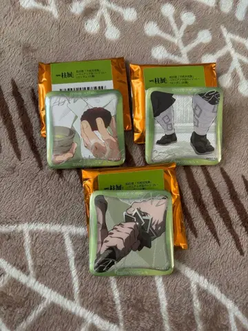 귀멸의 칼날 기둥전 시나즈가와 사네미 매니악 캔 배지