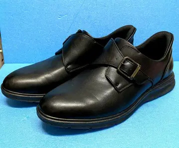 블랙 가죽 드레스 슈즈 버클 포함 26.5cm