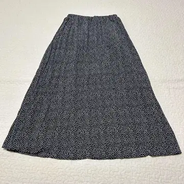 에카 소포 올 패턴 롱 플레어 스커트 F 허리밴딩 a1829